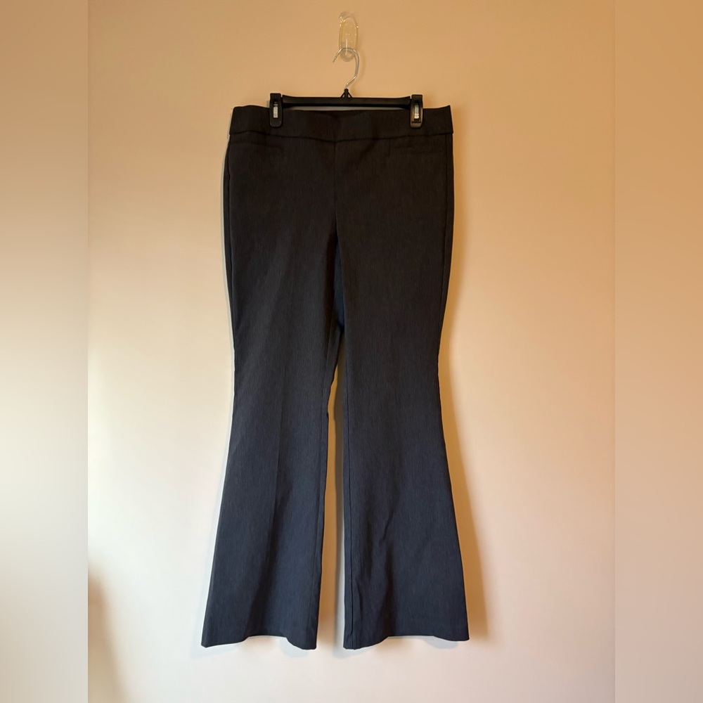 Liz Claiborne Gray Boot Cut Trousers